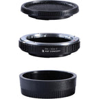 K&F Adaptateur d'objectif Pentax K - Nikon F (avec lentille)