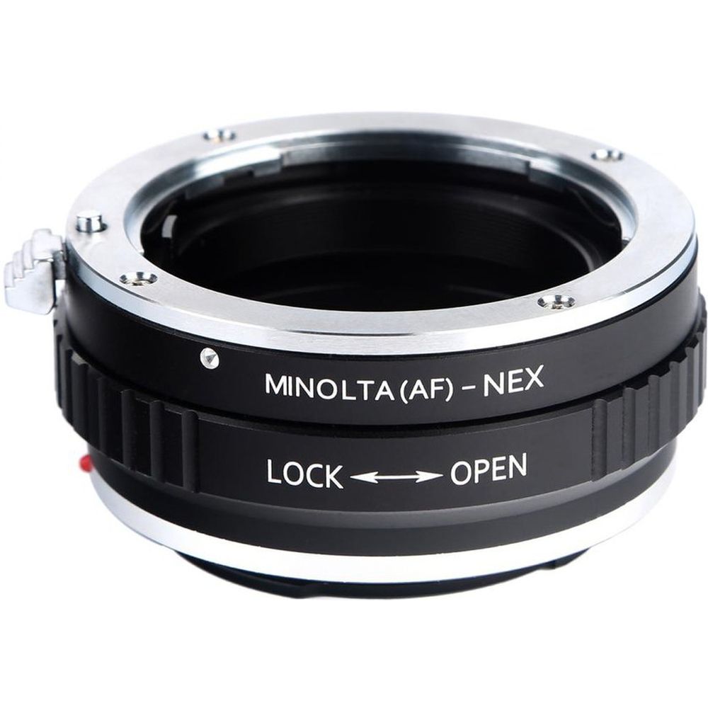K&F Adaptador de objetivo para Sony Alpha A y Minolta AF - Montura Sony E