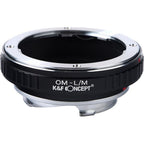 K&F Adaptateur d'objectif Olympus OM - Leica M