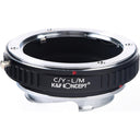 K&F Adaptateur d'objectif Contax Yashica - Leica M