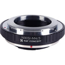 K&F Objetivo Adaptador Nikon S - Micro 4/3