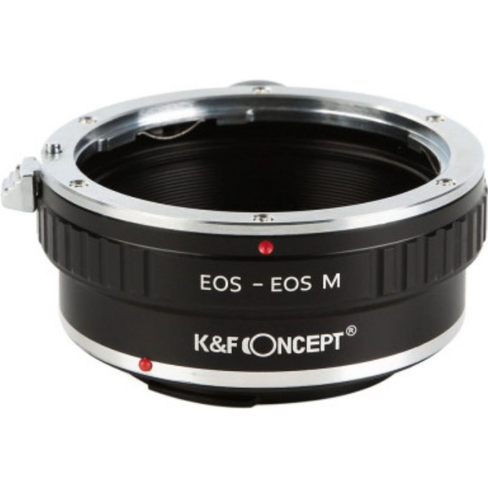 K&F Objectif Adaptateur Canon EF/EF-S - EF-M avec 1/4" Trépied-mount