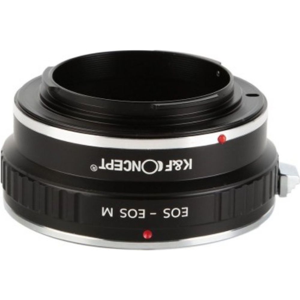 K&F Objectif Adaptateur Canon EF/EF-S - EF-M avec 1/4" Trépied-mount