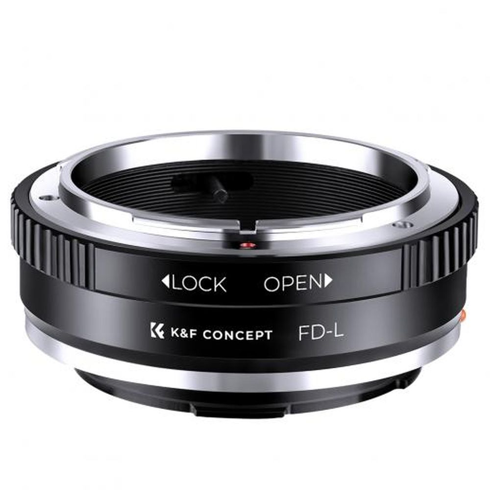 K&F Adaptateur d'objectif Canon FD - Leica M