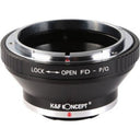 K&F Objectif Adaptateur Canon FD - Pentax Q