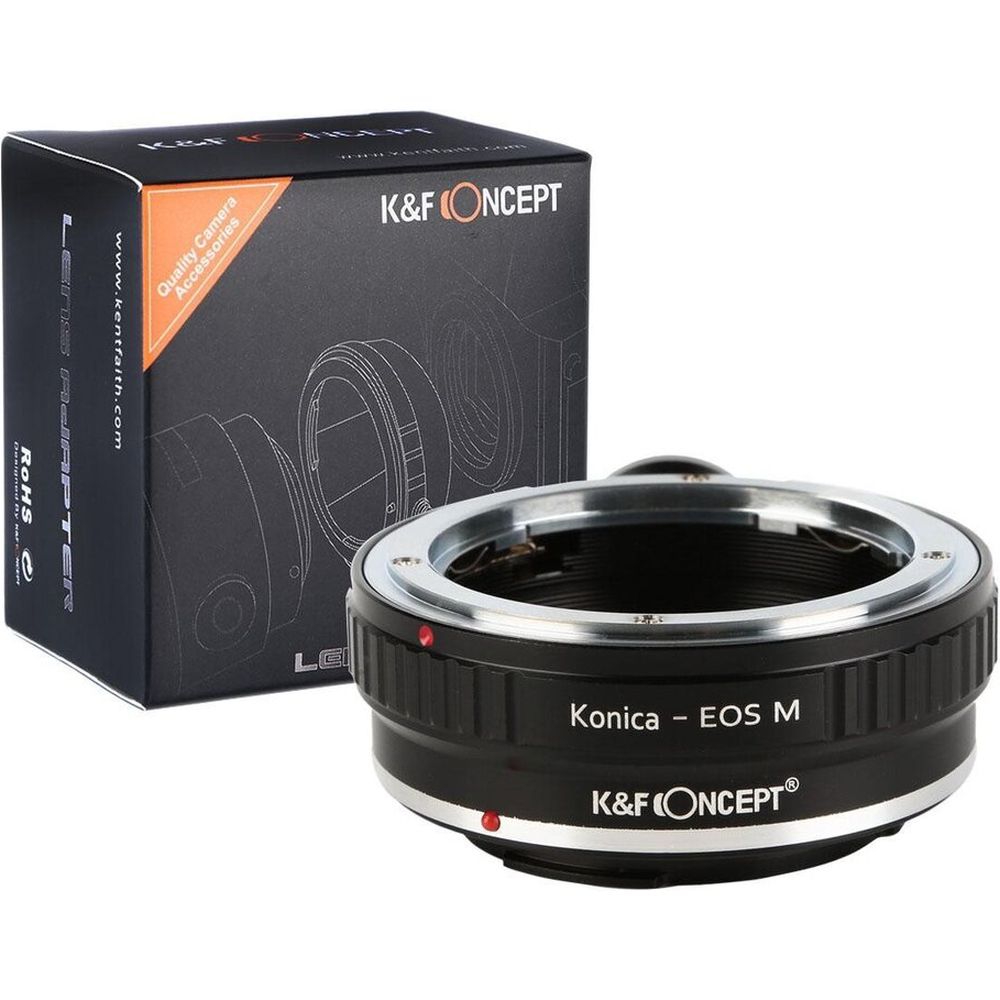K&F Obiettivo Adattatore Konica AR - Canon EF-M (1/4" treppiede-attacco)
