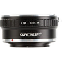 K&F Obiettivo Adattatore Leica R - Canon EOS M (EF-M)