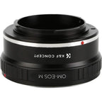 K&F Objectif Adaptateur Olympus OM - Canon EOS M (EF-M)