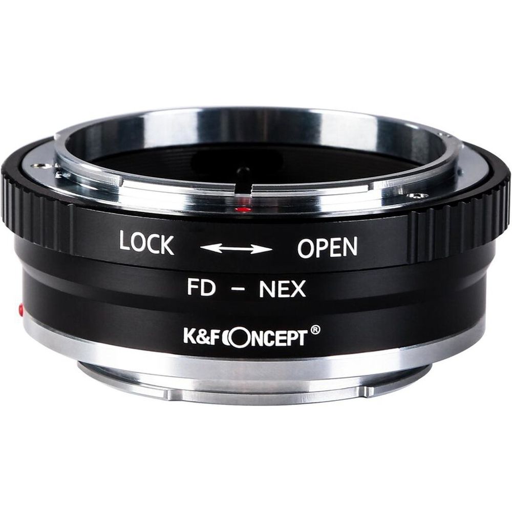 K&F Adaptateur d'objectif Canon FD - Monture Sony E