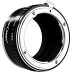 K&F Adaptateur d'objectif Nikon F - Sony E