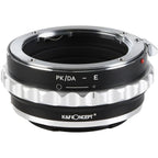 K&F Lens Adapter Pentax K/DA - Sony E-Mount