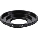 K&F Adaptateur d'objectif Monture C - Micro 4/3