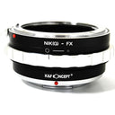 K&F Lens Adapter Nikon F (G-type) - Fujifilm X