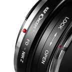 K&F Objektiv Adapter Canon FD - Nikon Z