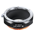 K&F Objektiv Adapter Canon EOS (EF / EF-S) - Micro 4/3 (PRO)