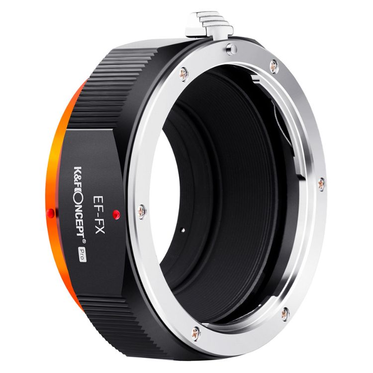 K&F Adaptateur d'objectif Canon EOS (EF / EF-S) - Fujifilm X (PRO)