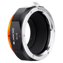 K&F Adaptateur d'objectif Canon EOS (EF / EF-S) - Fujifilm X (PRO)