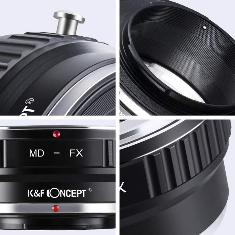 K&F Adaptateur d'objectif Minolta MD - Fujifilm X (PRO)