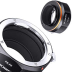 K&F Adaptateur d'objectif Pentax K - Fujifilm X (PRO)