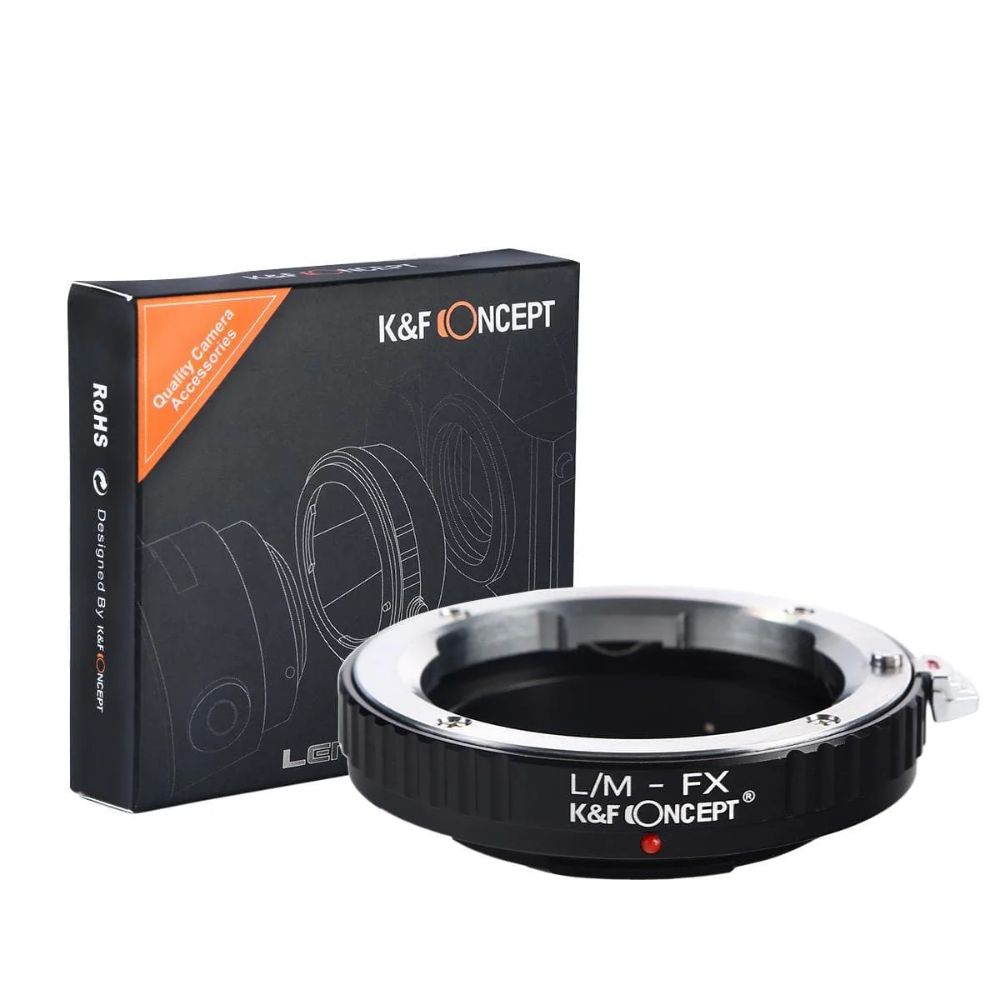K&F Adaptateur d'objectif Leica M - Fujifilm X (PRO)