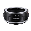 K&F Objectif Adaptateur Olympus OM - Leica L