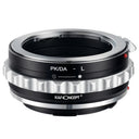 K&F Objectif Adaptateur Pentax K/DA - Leica L