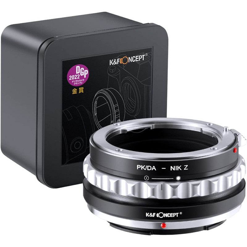 K&F Adattatore per obiettivo Rollei Pentax K/DA - Nikon Z