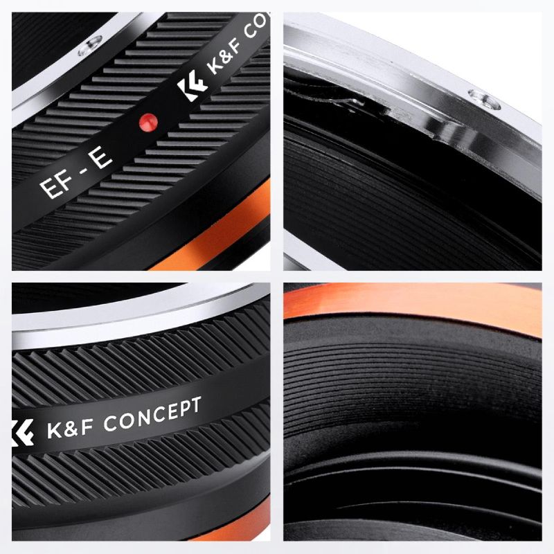 K&F Objektivadapter Canon EF / EF-S – Sony E-Mount (IV PRO)