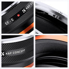 K&F Objektivadapter Canon EF / EF-S – Sony E-Mount (IV PRO)