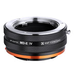 K&F Adaptateur d'objectif Minolta MD - Sony E-Mount (IV PRO)