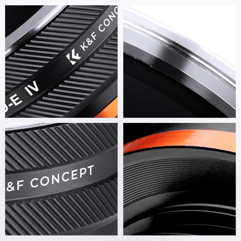 K&F Adaptateur d'objectif Minolta MD - Sony E-Mount (IV PRO)