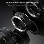 K&F Concept Adattatore obiettivo EF - EOS R