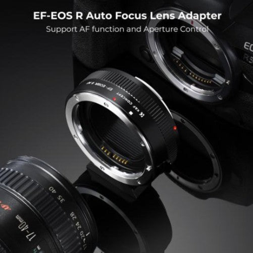 K&F Concept Adattatore obiettivo EF - EOS R
