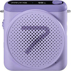 7Ryms Presentatie-speaker met draadloze headset - paars
