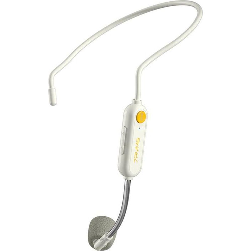 7Ryms Enceinte de présentation avec casque sans fil - Blanche