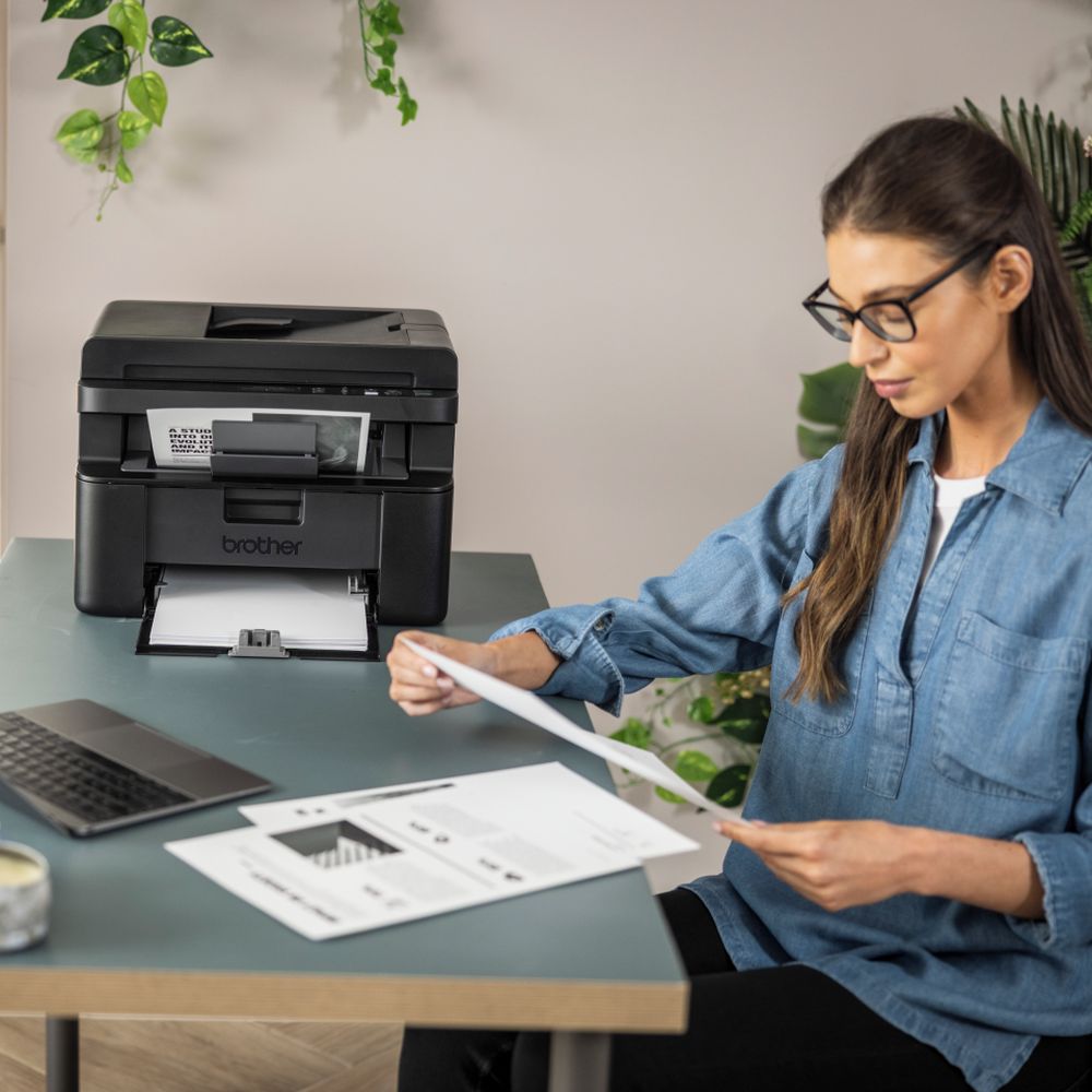Brother DCP-L1660W Imprimante Laser Monochrome Compacte 3 et 1