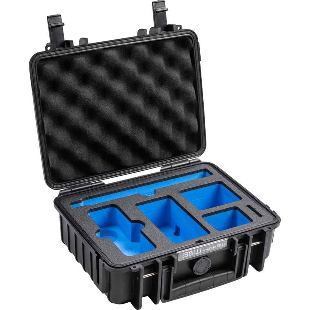B&W outdoor.custodie Action Custodia PP.41 per Insta360 X4 - nero