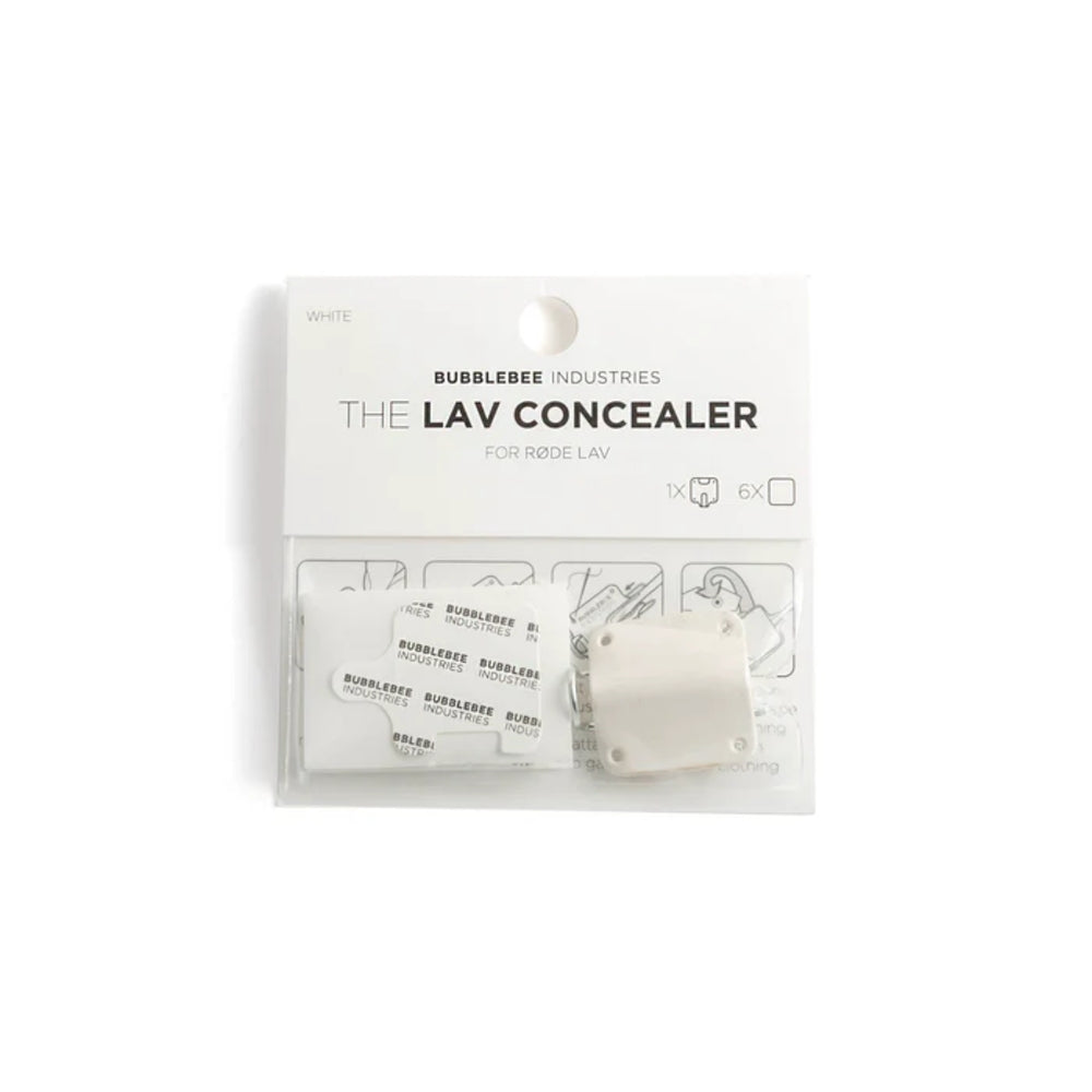 Bubblebee The Lav Concealer Para Røde Lav, Blanco