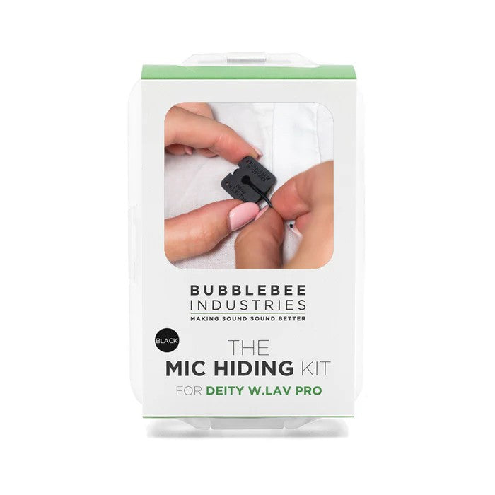 Bubblebee The Mic Hiding Kit für Deity W.Lav Pro, Schwarz