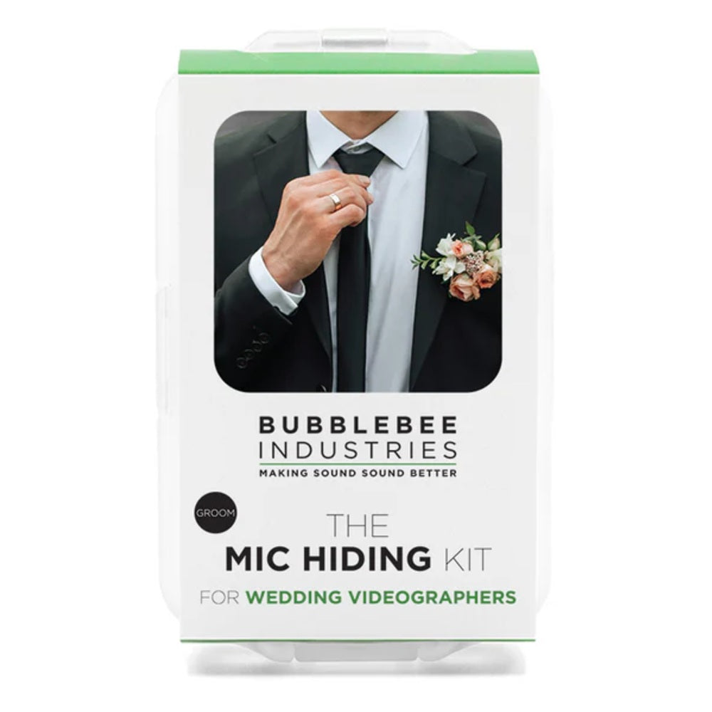 Bubblebee Das Mikrofon-Versteck-Set für Hochzeitsvideografen