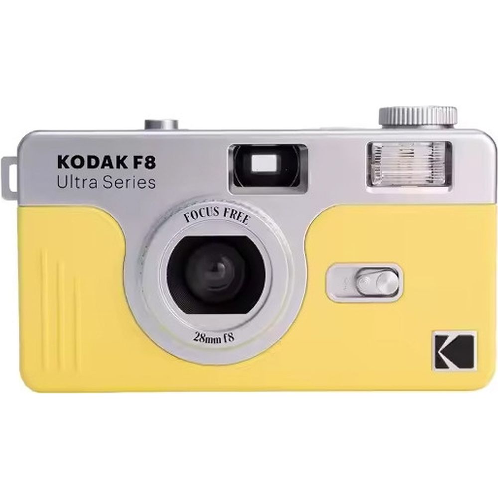 Kodak 35mm f/8 Appareil photo analogique réutilisable jaune