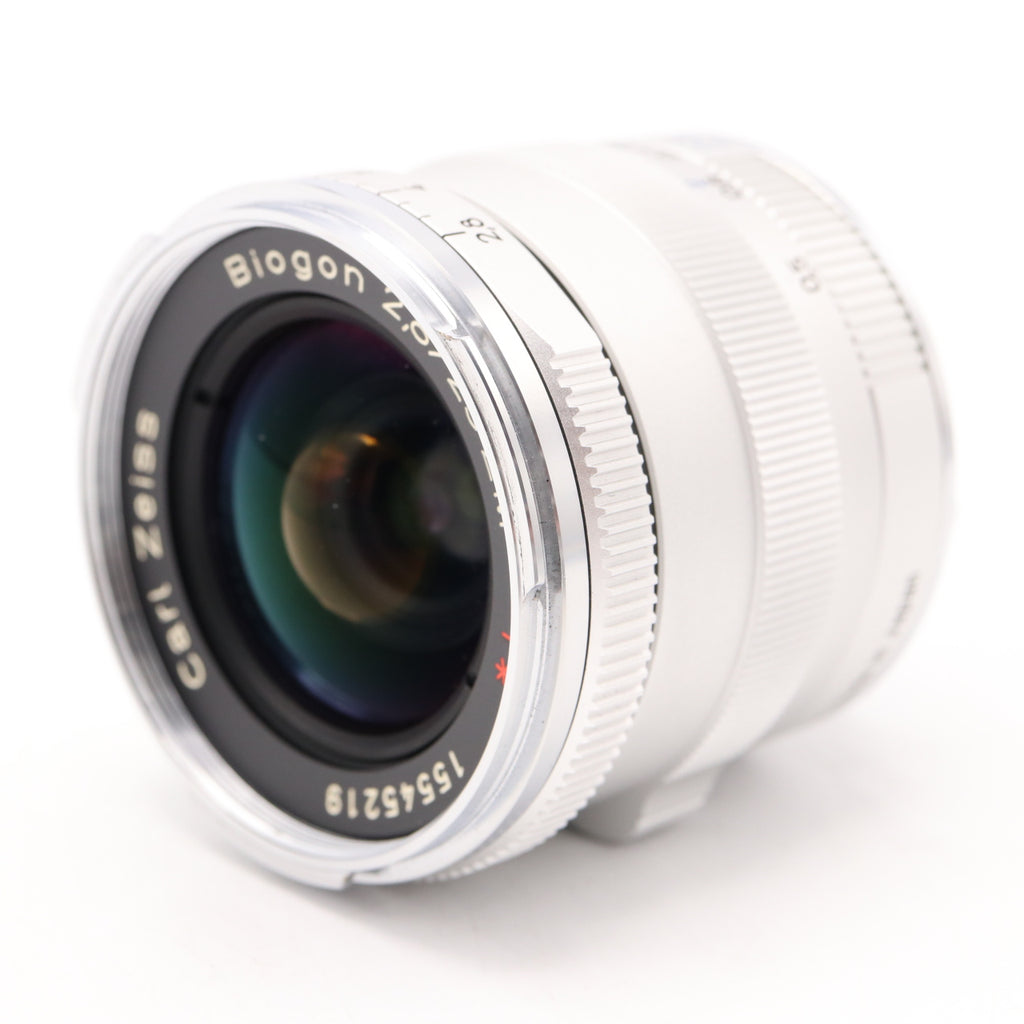 Zeiss 25mm f/2.8 Biogon T* ZM argento usato
