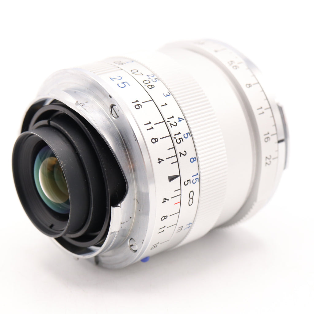 Zeiss 25mm f/2.8 Biogon T* ZM argento usato