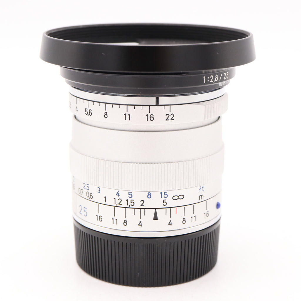 Zeiss 25mm f/2.8 Biogon T* ZM argento usato