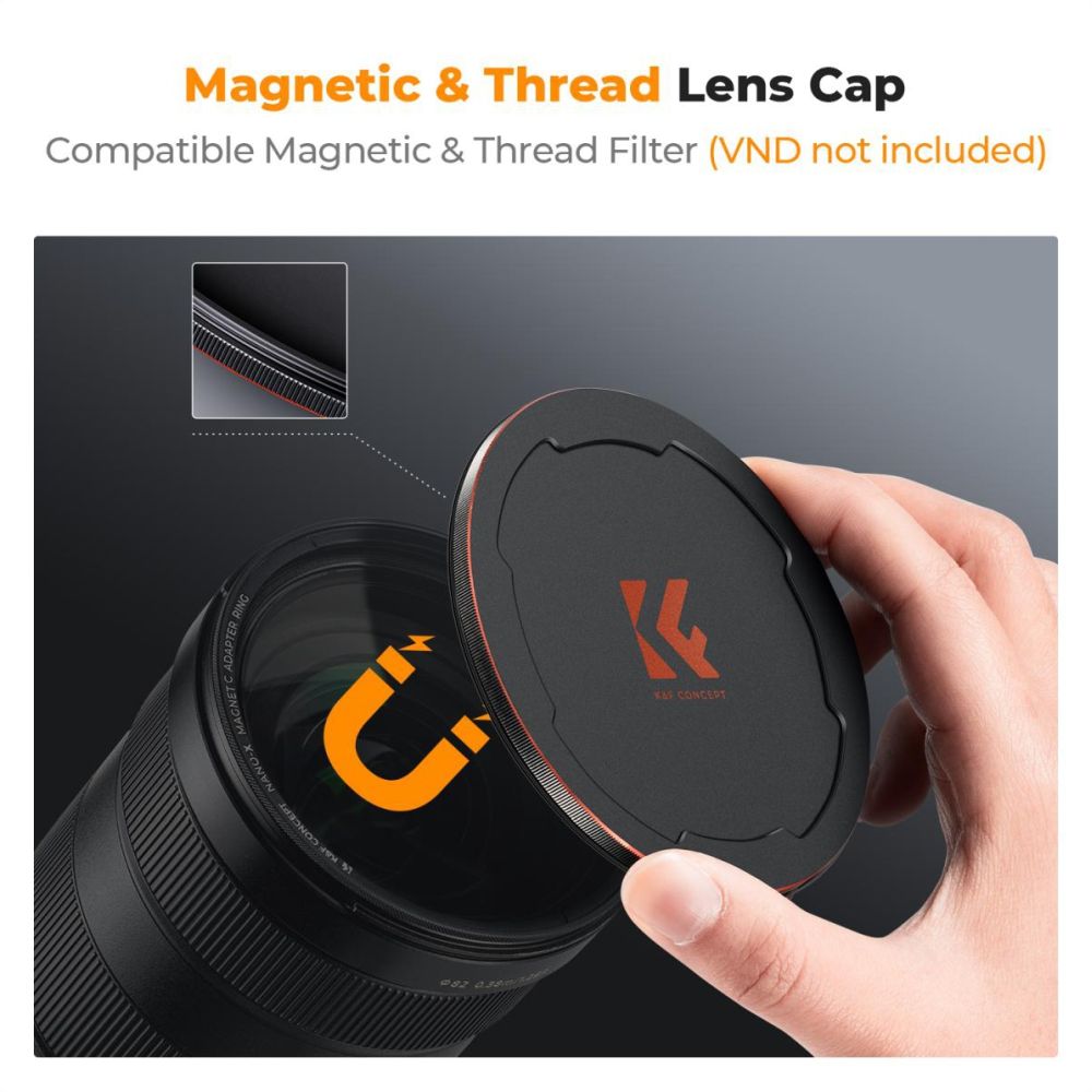 K&F Concept Magnetic 1/4 Black Mist Filter Nano X - 55mm