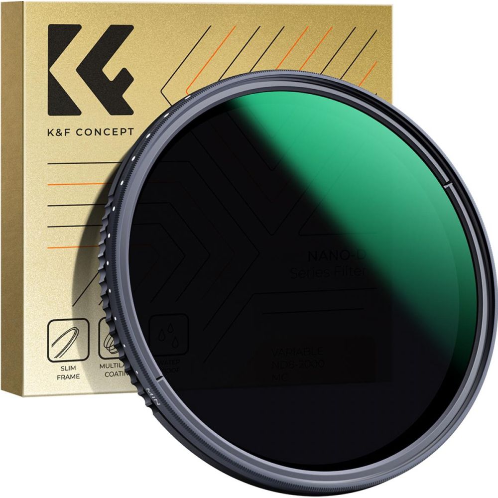 K&F Concept Variabel ND-Filter ND8-2000 super slim - 62mm