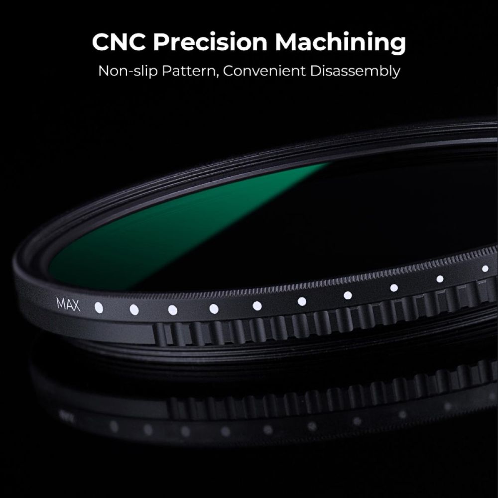 K&F Concept Variabel ND-Filter ND8-2000 super slim - 62mm