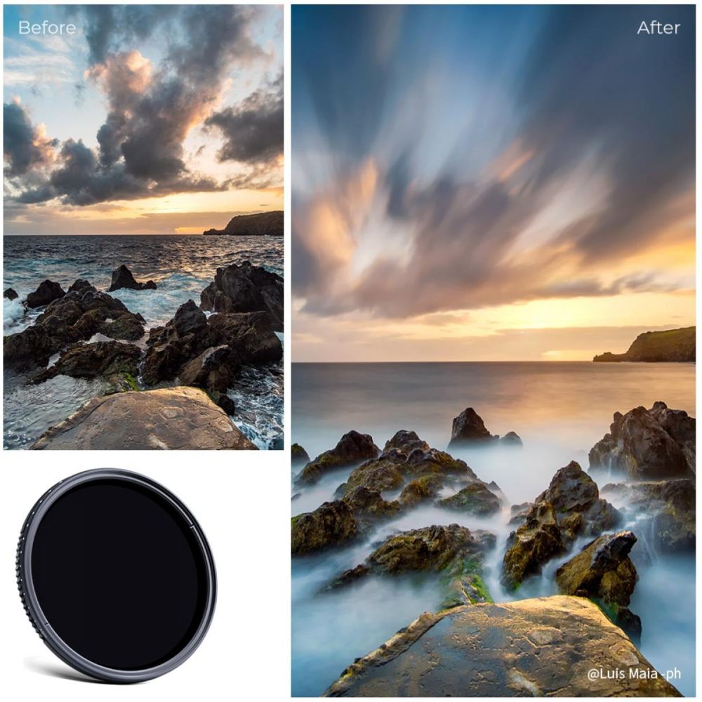 K&F Concept Variable ND filter ND8-2000 super slim - 67mm
