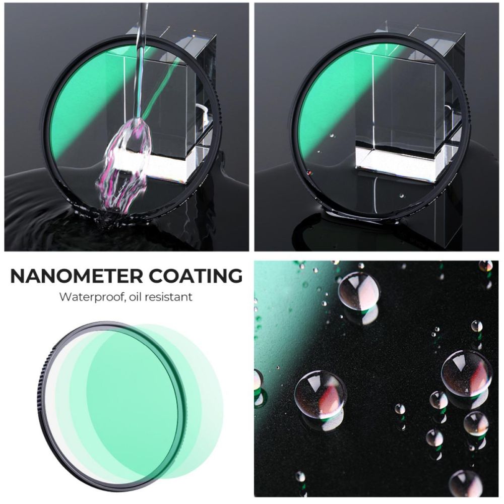 K&F Concept 1/8 Black Mist Filter Nano X - 62mm