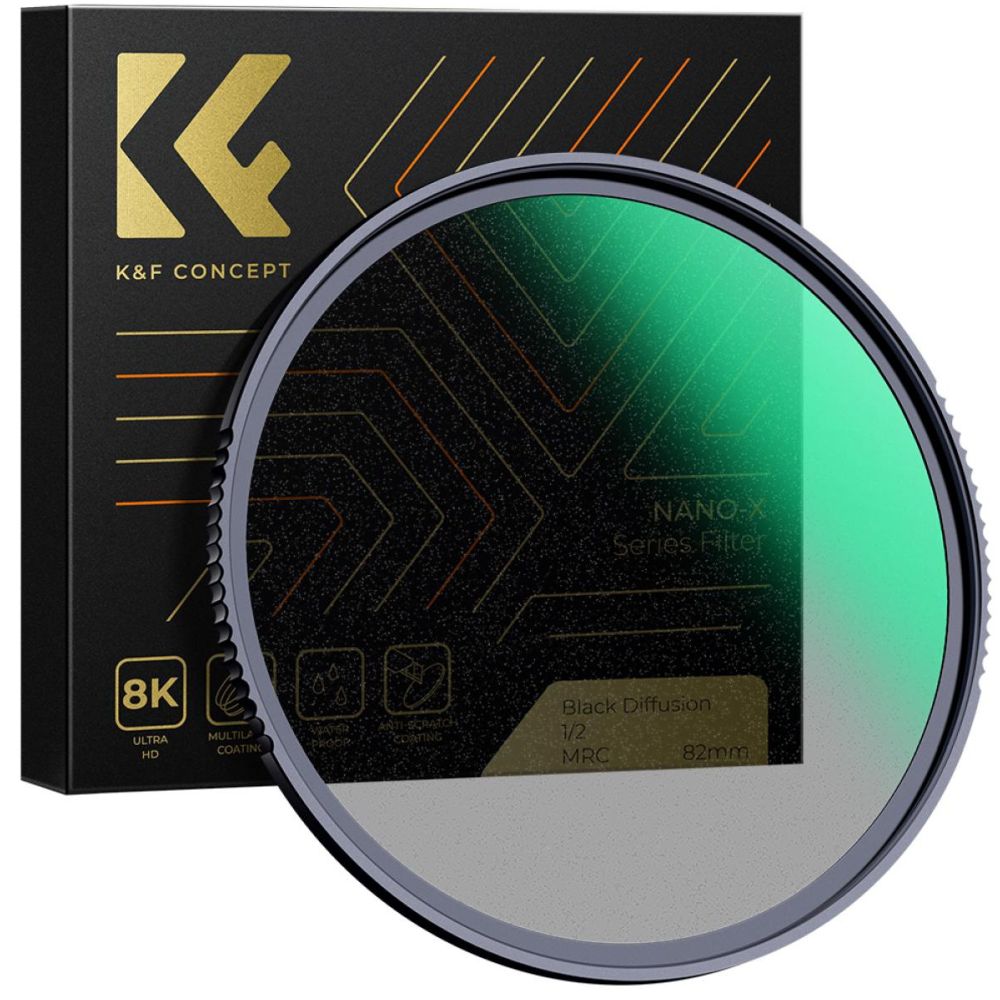 K&F Concept 1/2 Black Mist Filter Nano X - 67mm
